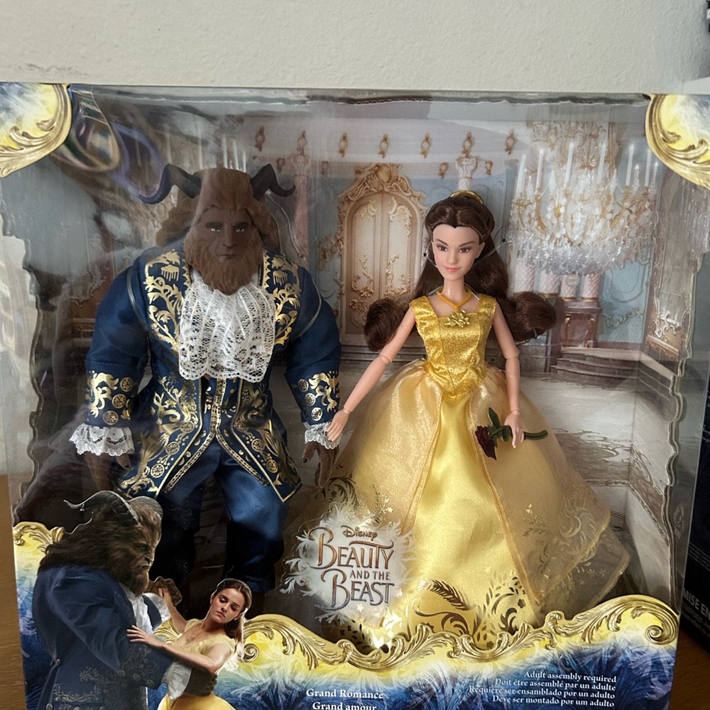 COPY - Disney Beauty and the Beast Doll Set - Belle and Beast